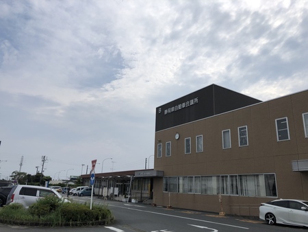 「まだ走ってますよー」　#車検場  #袋井陸協　