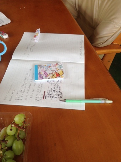 自由研究・・・忘れてた・・・(-_-;)
