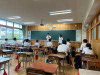 IPMに関して。掛川西高校にて環境と密接するハチの駆除についてお話ししてきました。