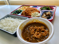 カレー  エビカツ  手作りタルタルソース