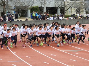 S&Bちびっ子健康マラソン大会