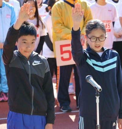 ３名優勝！S&Bちびっこ健康マラソン