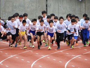 S&Bちびっ子健康マラソン大会