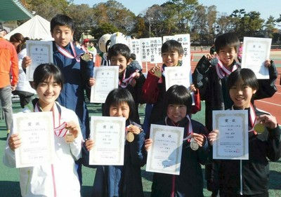 浜松シティマラソン、小学生全部門優勝！