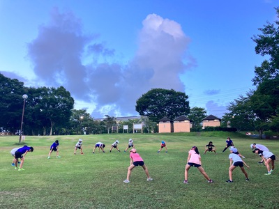 夏休みの練習