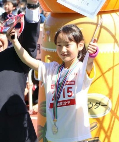 ３名優勝！S&Bちびっこ健康マラソン