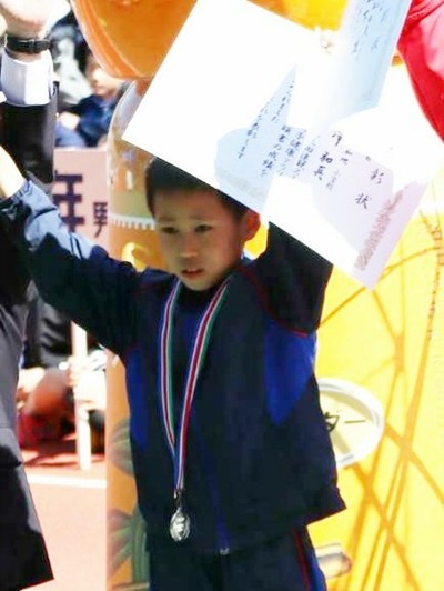 ３名優勝！S&Bちびっこ健康マラソン