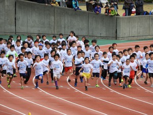 S&Bちびっ子健康マラソン大会