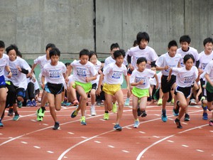 S&Bちびっ子健康マラソン大会
