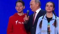 【プーチン大統領　ロシアの子供達とともにロシア国歌を歌う】#愛国者 #プーチン大統領 #ホワイトハット