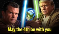 米国防総省 公式緊急対応X　#MayThe4th　「スター・ウォーズの日」#EnjoyTheShow.