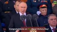 2025年5月9日　ロシア「戦勝記念日」第2次世界大戦ナチス・ドイツへの勝利80周年を記念する 2025/05/10 16:23:39
