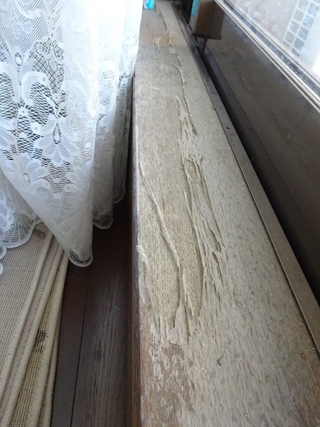 窓枠に建材は使用しない理由