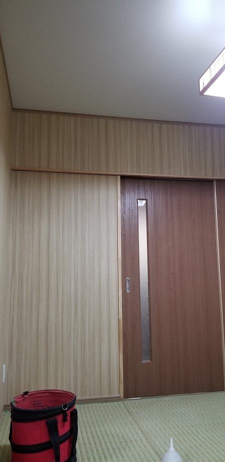 天井・リフォーム工事　完成