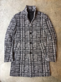 TETEHOMME ニットフリースタンドコート