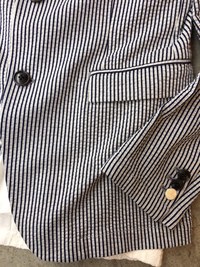 TETEHOMME カットサッカージャケット