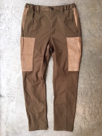 HALB ボーダーコールコンビパンツ