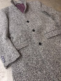 Stra Raggio ファンシーツイードスタンドコート