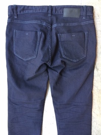 TETEHOMME 立体シワ加工５Pデニム