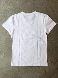 Stra Raggio スター刺繍VネックTEE