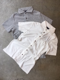 TETEHOMME パイルスキッパー半袖シャツ