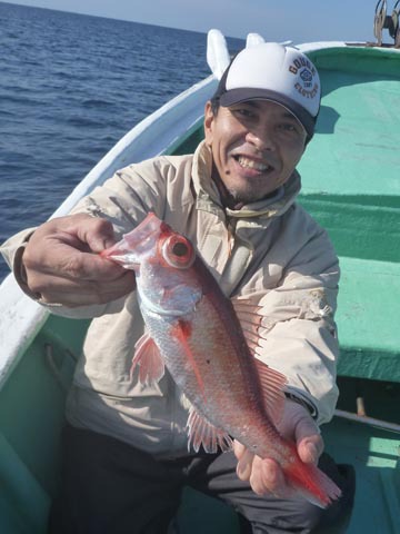 アカムツのち、ボトムワインド