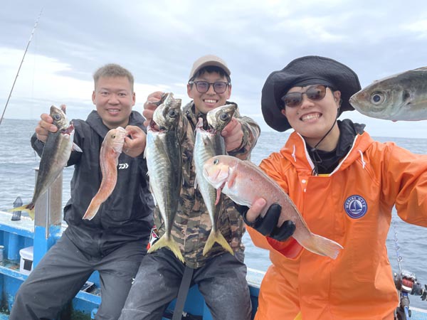 今日の釣果と来週の募集