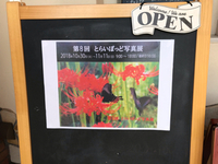 本日より写真展始まりました 2018/10/30 21:11:42