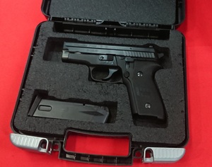 【発火テスト】迫力の発火シーン！タナカ SIG P-229(357) モデルガン テスト発火(プロップ用)