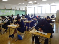 前期中間試験が始まりました！ 2018/05/22 12:14:55
