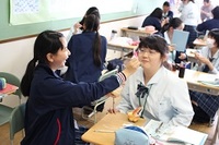 基礎看護　食事補助の授業 2018/07/04 10:02:51