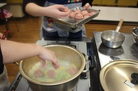 白菜と肉団子のスープ　あったか～いね～ 2018/01/17 19:11:47