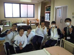 介護福祉科2年生の様子