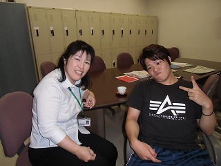 介護福祉科卒業生！