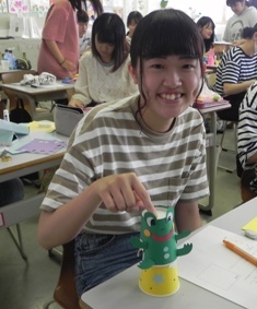 保育実践演習　動くおもちゃ作り