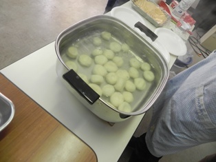 お月見団子作り♪