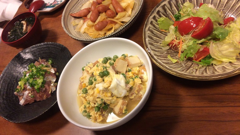 春の夕食