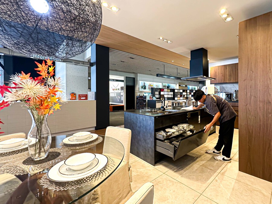 遊べる平屋のコートハウス！　ショールーム巡り！