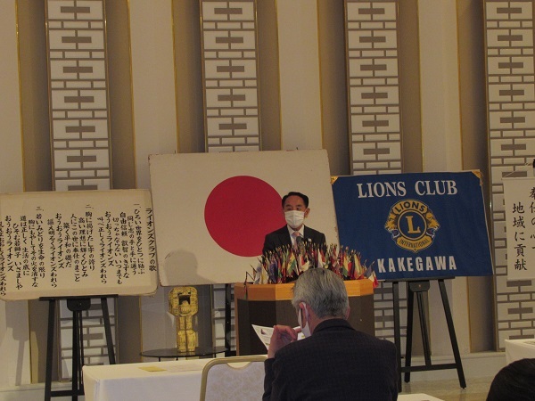 掛川ライオンズクラブ掛川市長選候補者演説会　