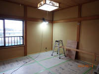 和室の壁のリフォーム工事 2023/04/22 10:43:38