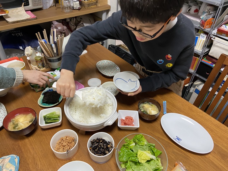 朝の習慣　ご飯のオトモ大集合