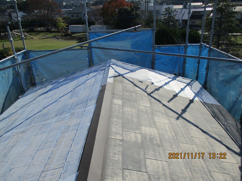 掛川市屋根修理・屋根塗装工事