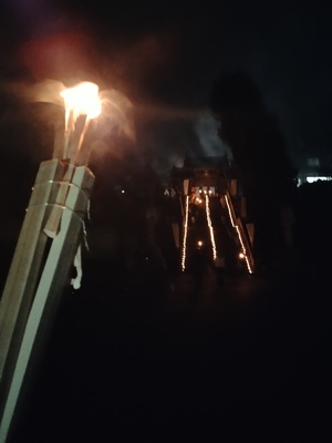 可睡斎 秋葉火まつり