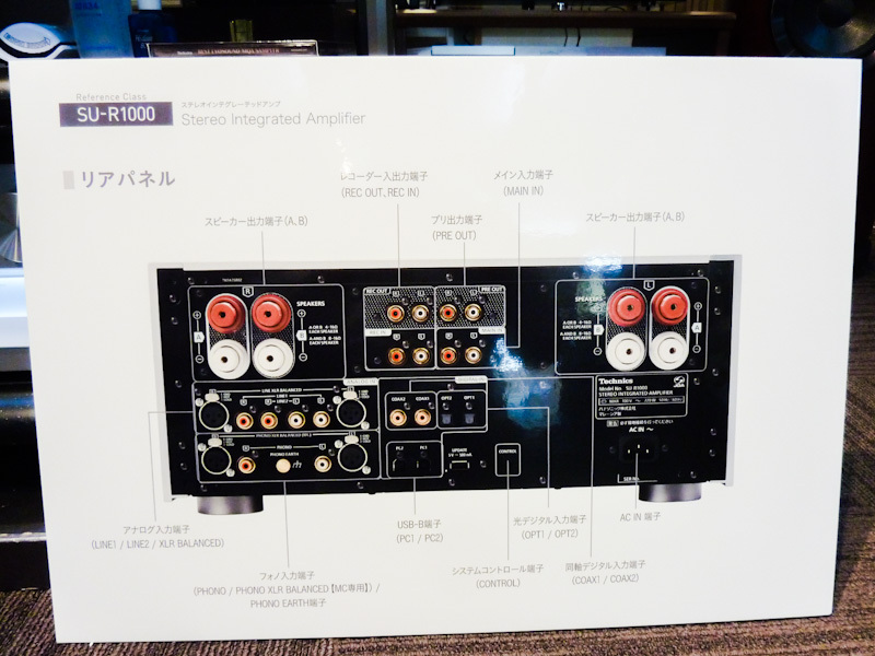 テクニクス新製品インテグレーテッドアンプ「SU-R1000」を発売前に試聴