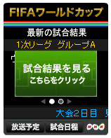 ワールドカップ　ブログパーツ