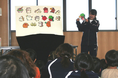 保育園の子どもたちが学校に来てくれました！！その２