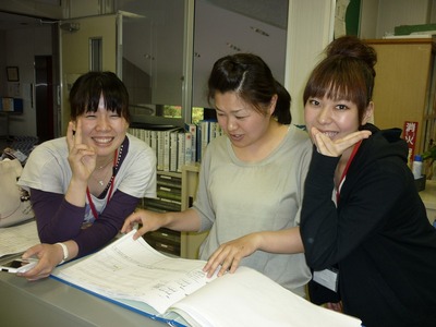 卒業生　がんばってます