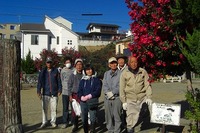権現谷川のゴミ拾い