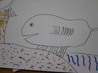 想像の生き物を描こう