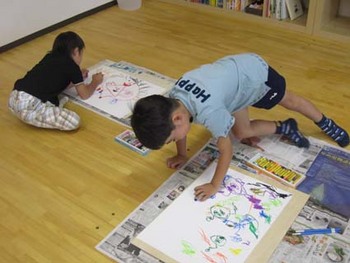 お絵かきスペース